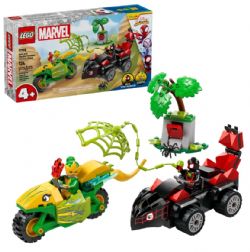 LEGO MARVEL - LA POURSUITE EN DINO-VÉHICULES DE SPIN ET ELECTRO #11198 (0125)